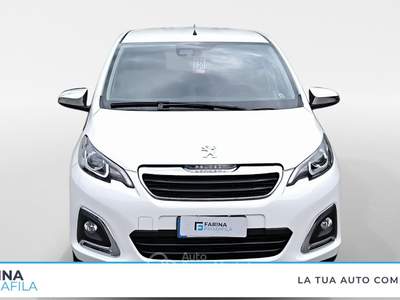 Peugeot 108  5p 1.0 vti allure etg5 e6 Bianco usata Marcianise