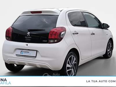 Peugeot 108  5p 1.0 vti allure etg5 e6 Bianco usata Marcianise
