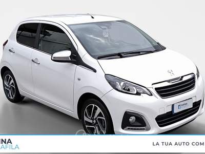 Peugeot 108  5p 1.0 vti allure etg5 e6 Bianco usata Marcianise