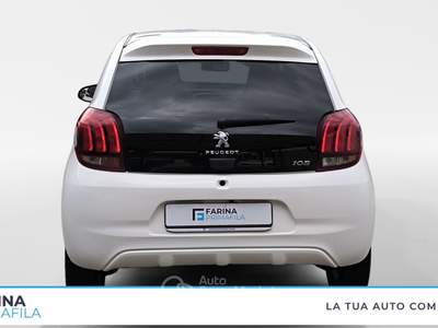 Peugeot 108  5p 1.0 vti allure etg5 e6 Bianco usata Marcianise