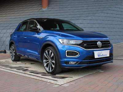 Volkswagen T-Roc 2.0TDI DSG 4MOTION 3xR-LINE-19" Blu/Azzurro usata Denno