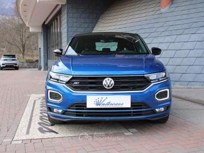 Volkswagen T-Roc 2.0TDI DSG 4MOTION 3xR-LINE-19" Blu/Azzurro usata Denno