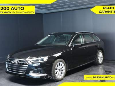 Audi A4 Avant 30 TDI 136CV S tronic Business Advanced Nero usata Arsiè