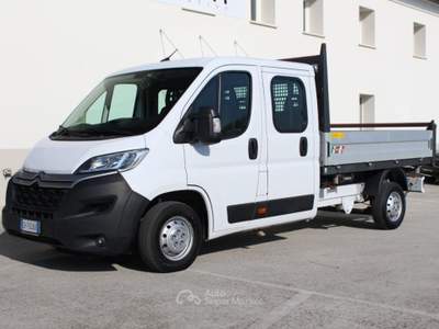 Citroen Jumper Jumper 35 BlueHDi 140 PLM-DOPPIA CAB.Triribaltabi Bianco usata DUE CARRARE