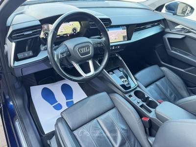 Audi A3 SPB 40 TFSIe S tr. S line Pelle Guscio - 18'' Blu/Azzurro usata Sedriano