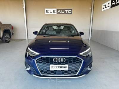 Audi A3 SPB 40 TFSIe S tr. S line Pelle Guscio - 18'' Blu/Azzurro usata Sedriano