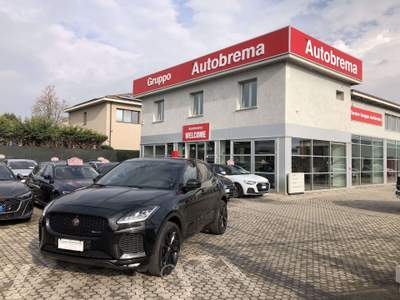 Jaguar E-Pace E-Pace 2017 2.0 i4 R-Dynamic SE awd 300cv auto Nero usata Rezzato