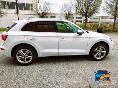 Audi Q5 40 2.0 tdi mhev 12V S line quattro s-tronic Bianco usata Porto Mantovano