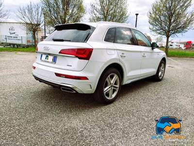 Audi Q5 40 2.0 tdi mhev 12V S line quattro s-tronic Bianco usata Porto Mantovano