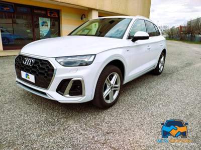 Audi Q5 40 2.0 tdi mhev 12V S line quattro s-tronic Bianco usata Porto Mantovano