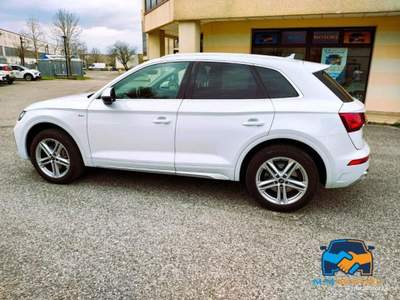 Audi Q5 40 2.0 tdi mhev 12V S line quattro s-tronic Bianco usata Porto Mantovano