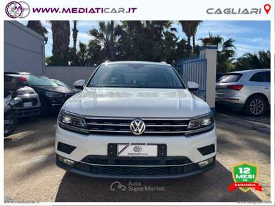 Volkswagen Tiguan Tiguan 2.0 TDI DSG Advanced BMT Bianco usata Cagliari