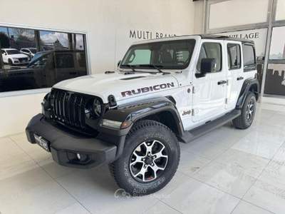 Jeep Wrangler Unlimited 2.2 Mjt II Rubicon Bianco usata Ripalimosani