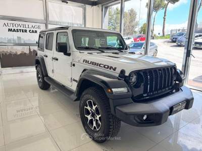 Jeep Wrangler Unlimited 2.2 Mjt II Rubicon Bianco usata Ripalimosani