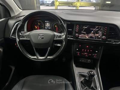 Seat Ateca 1.6 tdi Advance Navi-Camera-Full led Bianco usata Santa Maria a Monte