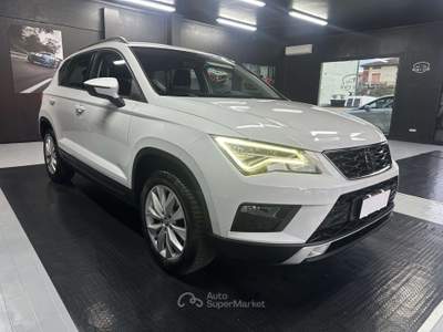 Seat Ateca 1.6 tdi Advance Navi-Camera-Full led Bianco usata Santa Maria a Monte