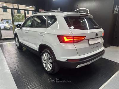 Seat Ateca 1.6 tdi Advance Navi-Camera-Full led Bianco usata Santa Maria a Monte