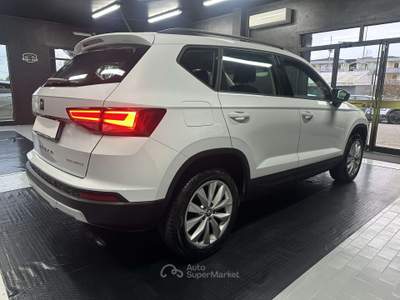Seat Ateca 1.6 tdi Advance Navi-Camera-Full led Bianco usata Santa Maria a Monte