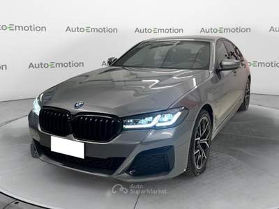 BMW Serie 5 530e 530e M Sport Auto Grigio usata Busto Arsizio