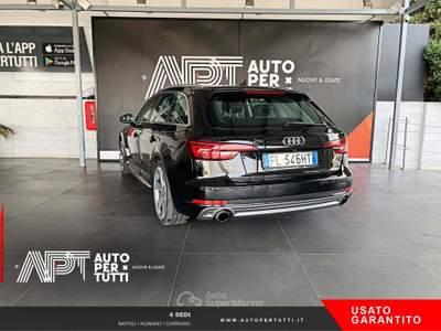 Audi A4 A4 Avant 2.0 tfsi Business Sport quattro 252cv s-t Nero usata Marano di Napoli
