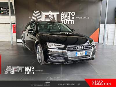 Audi A4 A4 Avant 2.0 tfsi Business Sport quattro 252cv s-t Nero usata Marano di Napoli