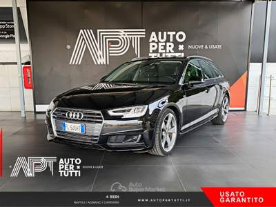 Audi A4 A4 Avant 2.0 tfsi Business Sport quattro 252cv s-t Nero usata Marano di Napoli