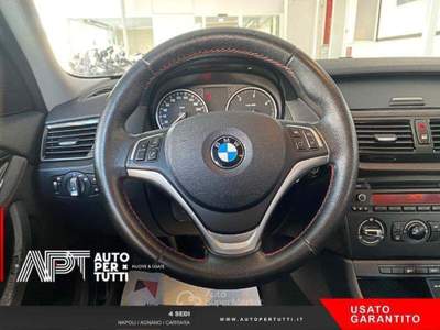 BMW X1 X1 sdrive16d Sport Line Bianco usata Marano di Napoli