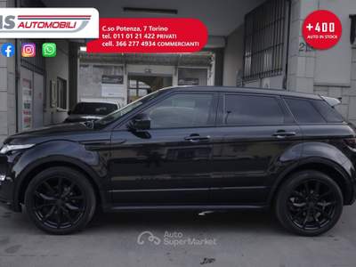 Land Rover Range Rover Evoque Land Rover Range Rover Evoque 2.0 Si4 Pure Tech Pack Unicoproprietario Nero usata Torino