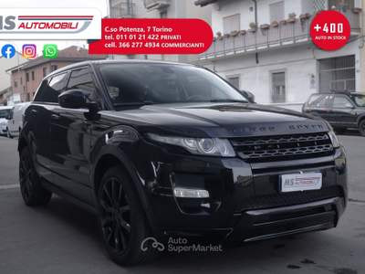 Land Rover Range Rover Evoque Land Rover Range Rover Evoque 2.0 Si4 Pure Tech Pack Unicoproprietario Nero usata Torino