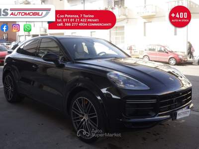 Porsche Cayenne Cayenne 4.0 Coupè V8 Turbo Tetto Panoramico Unicoproprietario Nero usata Torino