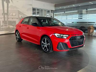 Audi A1 2ª serie SPB 25 TFSI S line edition Rosso usata San Vitaliano