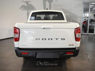 SsangYong Rexton Sports 2.2 4WD Double Cab Work XL #RETROCAMERA. Bianco usata San Vitaliano