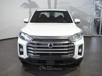 SsangYong Rexton Sports 2.2 4WD Double Cab Work XL #RETROCAMERA. Bianco usata San Vitaliano