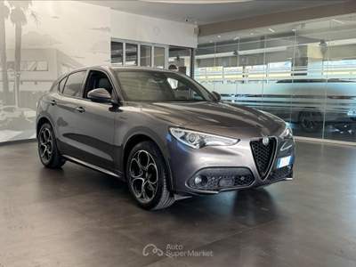 Alfa Romeo Stelvio 2.2 Turbodiesel 210 CV AT8 Q4 Veloce Grigio usata San Vitaliano
