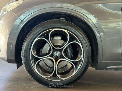 Alfa Romeo Stelvio 2.2 Turbodiesel 210 CV AT8 Q4 Veloce Grigio usata San Vitaliano