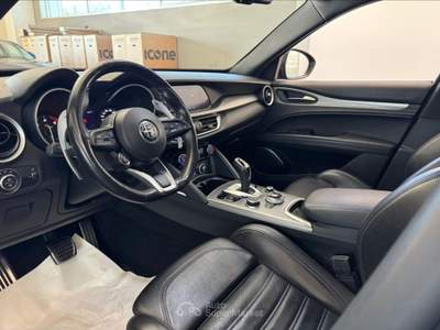 Alfa Romeo Stelvio 2.2 Turbodiesel 210 CV AT8 Q4 Veloce Grigio usata San Vitaliano