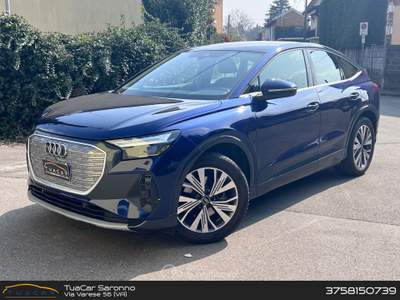 Audi Q4 Audi Q4 e-tron Sportback 35 Business Advanced #9912 Blu/Azzurro usata Saronno