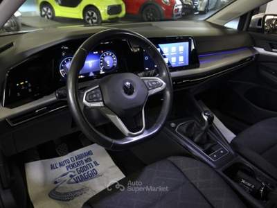 Volkswagen Golf 1.5 TSI 130 CV EVO ACT Life Argento usata Torino