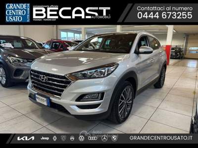 Hyundai Tucson 1.6 CRDi 136CV 4WD DCT Exellence Argento usata Brendola