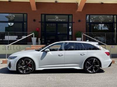 Audi RS 6 Avant 4.0 TFSI V8 quattro tiptronic Bianco usata Pistoia