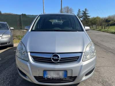 Opel Zafira 7 Posti *IMPIANTO GPL 2031* Argento usata Mentana