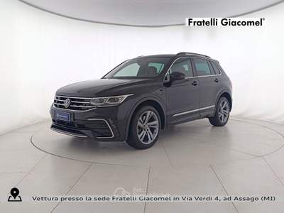 Volkswagen Tiguan 1.4 tsi eh r-line dsg Nero usata Assago