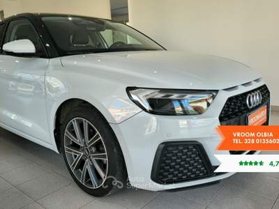 Audi A1 A1 SPB 30 TFSI Identity Black Bianco usata Olbia