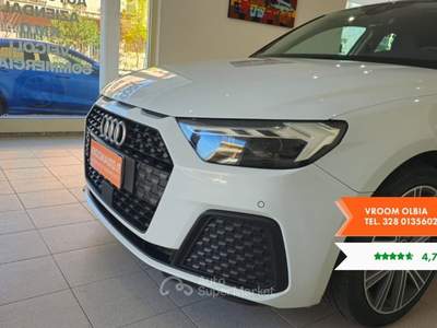 Audi A1 A1 SPB 30 TFSI Identity Black Bianco usata Olbia