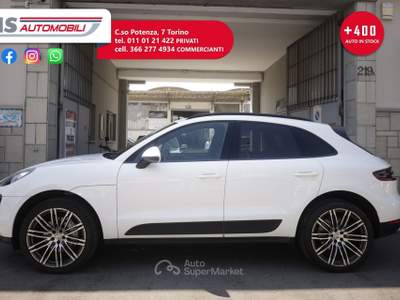 Porsche Macan Porsche Macan 3.0 Diesel S PROMOZIONE Tetto Panoramico Unicoproprietario Bianco usata Torino