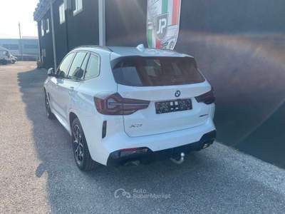 BMW X3 Xdrive20d mhev 48V Msport auto Bianco usata Vedelago