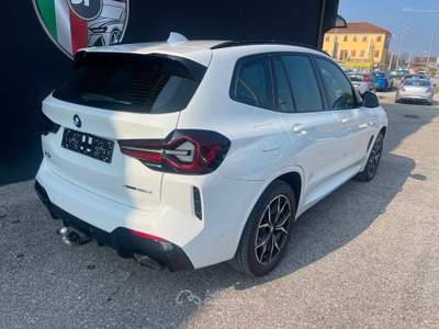 BMW X3 Xdrive20d mhev 48V Msport auto Bianco usata Vedelago