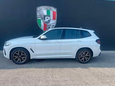 BMW X3 Xdrive20d mhev 48V Msport auto Bianco usata Vedelago