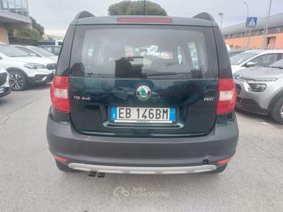 Skoda Yeti 4X4 2.0 TDI 140CV Verde usata Pisa