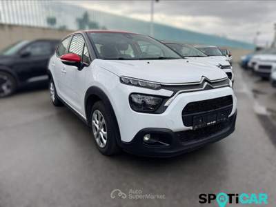 Citroen C3 3ª serie PureTech 82 S&S Feel Bianco usata San Vitaliano